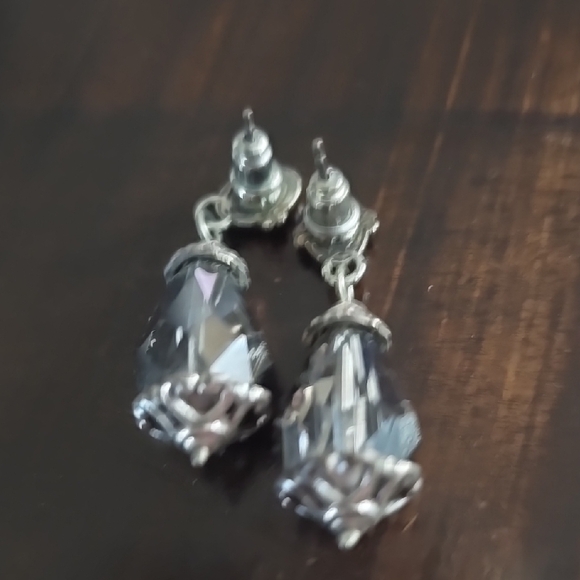 Jewelry - Elegant Brighton Silver Drop Earrings